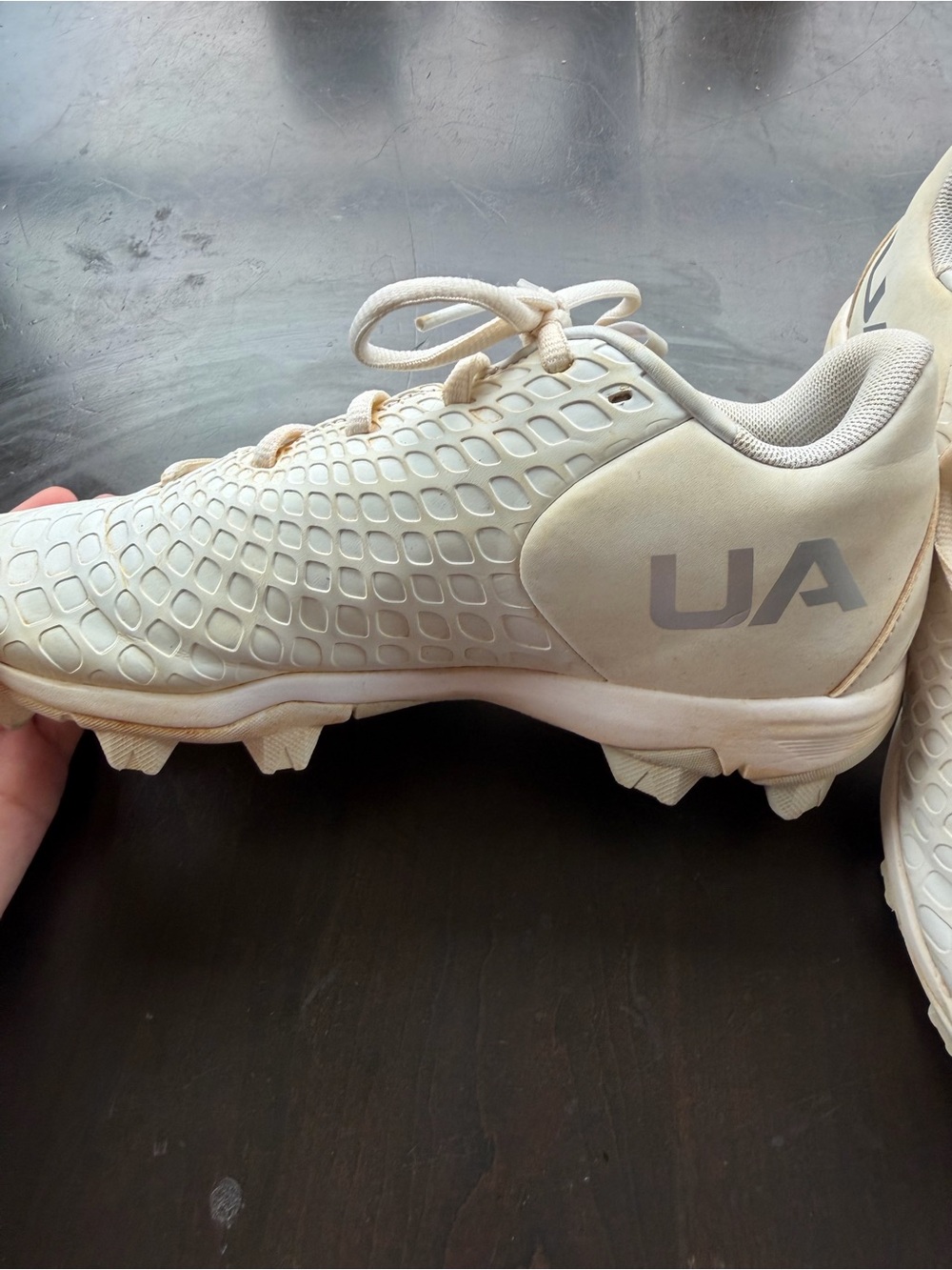 Under Armour Women's White Cleats size 5.5